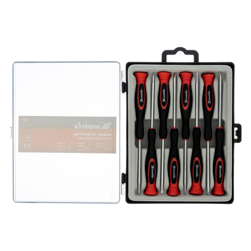 Набор отверток для точных работ универсальный, 8 шт, Crv Matrix по ценам производителя в Москве с доставкой по всей России