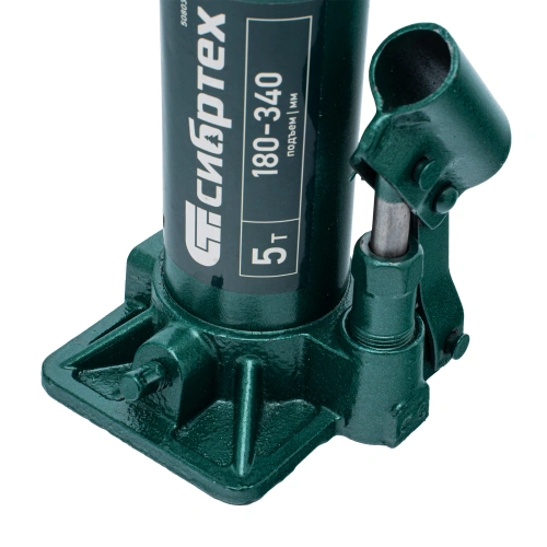 Домкрат гидравлический бутылочный, 5 т, 180-340 мм Сибртех по ценам производителя в Москве с доставкой по всей России