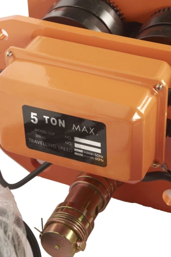 Таль передвижная с уменьшенной строительной высотой  5т  6м 380В электрическая цепная TOR HHBDSL-02 по ценам производителя в Москве с доставкой по всей России