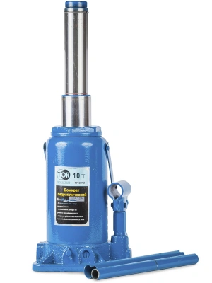 Домкрат гидравлический телескопический TOR ДГТ-32 г/п 32 т (2 уровня) по ценам производителя в Москве с доставкой по всей России