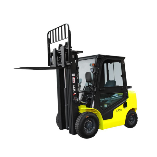 Дизельный погрузчик с кабиной YETT CPCD25-WS1K2-M400-3W-K по ценам производителя в Москве с доставкой по всей России