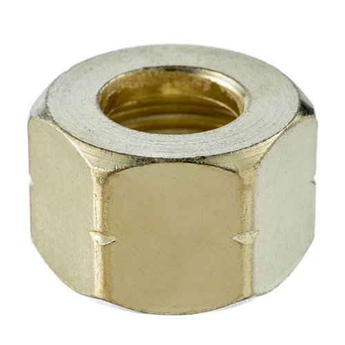 Гайка накидная СП-21,8LH, латунь по ценам производителя в Москве с доставкой по всей России