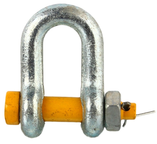 Скоба прямая  3,25 т, G2150, с гайкой и шплинтом размер 5/8 по ценам производителя в Москве с доставкой по всей России