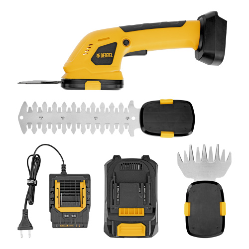 Ножницы-кусторез аккумуляторные GS-20, Li-Ion, 20 В Denzel по ценам производителя в Москве с доставкой по всей России