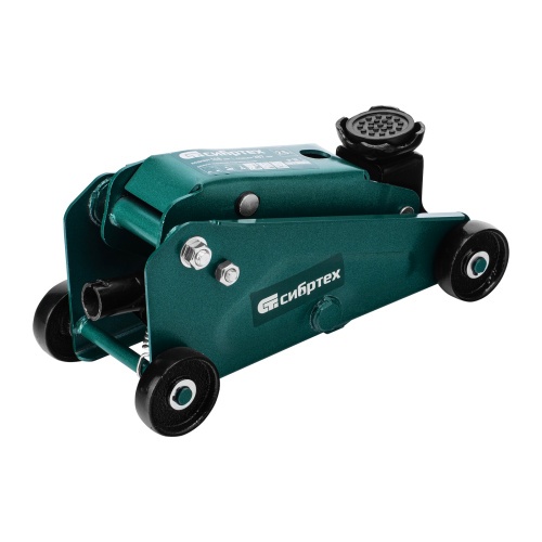 Домкрат гидравлический подкатной, 2,5 т, 148-387 мм, в пласт. кейсе Сибртех по ценам производителя в Москве с доставкой по всей России