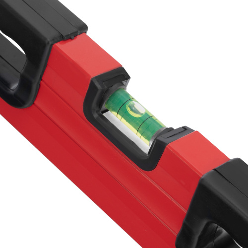 Уровень алюминиевый, 600 мм, фрезерованный, 3 глазка, две эргономичные ручки Matrix по ценам производителя в Москве с доставкой по всей России