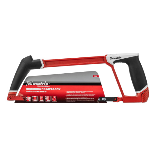 Ножовка по металлу, 300 мм, биметаллическое полотно, двухкомпонентная рукоятка Matrix Professional по ценам производителя в Москве с доставкой по всей России