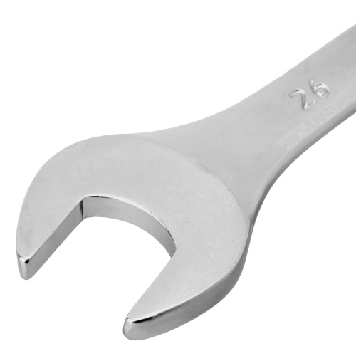 Ключ комбинированный, 26 мм, CrV, матовый хром Stels по ценам производителя в Москве с доставкой по всей России