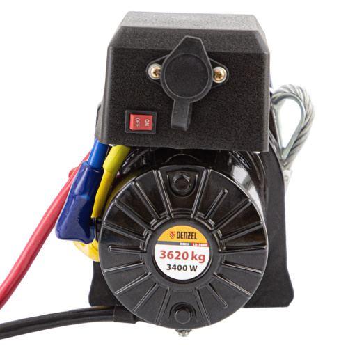 Лебедка автомобильная электрическая LB-3000.3.6 т, 3.4 кВт, 12 В Denzel по ценам производителя в Москве с доставкой по всей России