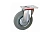 Колесо поворотное серая резина SC 55 f 125 мм по ценам производителя в Москве с доставкой по всей России