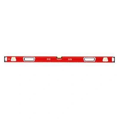 Уровень алюминиевый, магнит, фрезерованный, 3 глазка (1 зеркальный) двухкомпонентные рукоятки, 1200 мм Matrix по ценам производителя в Москве с доставкой по всей России