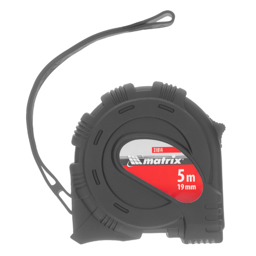 Рулетка Black,5 м х 19 мм,обрезиненный корпус Matrix по ценам производителя в Москве с доставкой по всей России