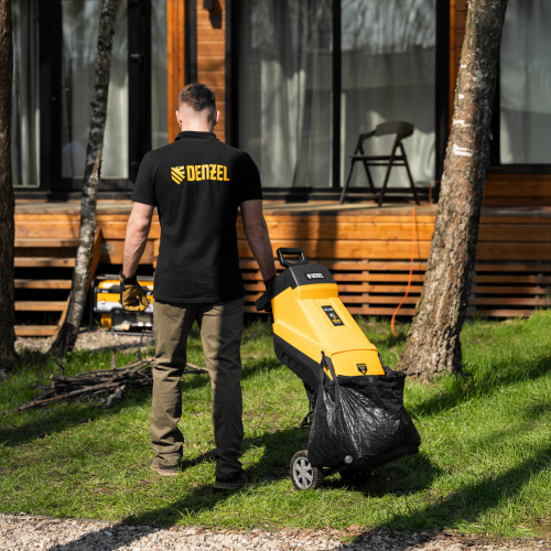 Измельчитель садовый электрический ECS-2500, 2500 Вт, 45 мм Denzel по ценам производителя в Москве с доставкой по всей России