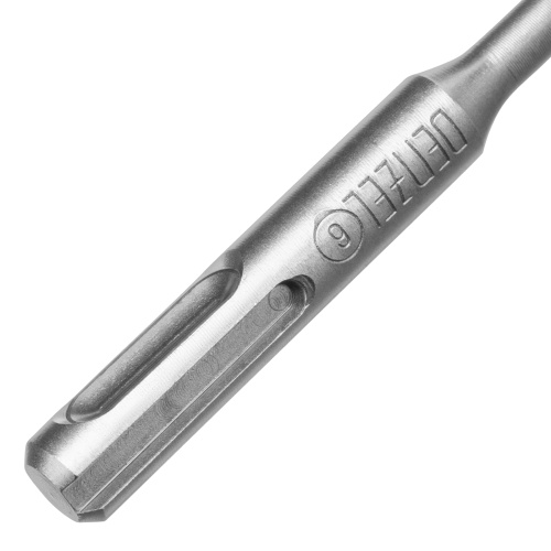 Бур по бетону, цельная крестовая пластина, 6x215 мм, SDS PLUS Denzel по ценам производителя в Москве с доставкой по всей России