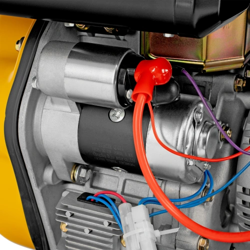 Генератор дизельный DES-55E, 5,5 кВт, 230 В, 11 л, электростартер Denzel по ценам производителя в Москве с доставкой по всей России