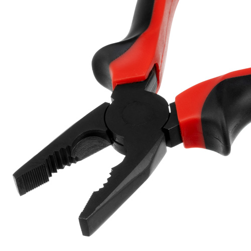 Плоскогубцы комбинированные Black Nickel, 180 мм, двухкомпонентные рукоятки Matrix по ценам производителя в Москве с доставкой по всей России