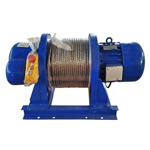 Лебедка электрическая 1000кг 100м с канатом 380В TOR KDJ PRO по ценам производителя в Москве с доставкой по всей России