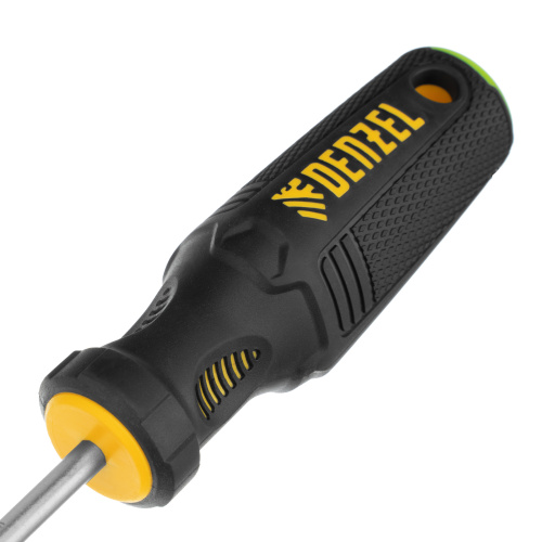 Отвертка PZ1x75 мм, CrV, трехкомпонентная рукоятка Denzel по ценам производителя в Москве с доставкой по всей России