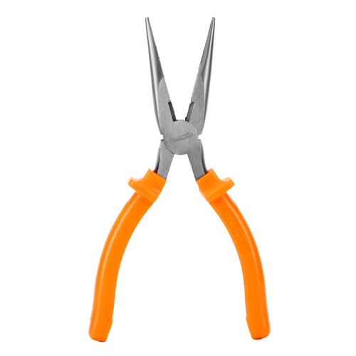 Длинногубцы прямые Classic, 200 мм, шлифованные, пластмассовые рукоятки Sparta по ценам производителя в Москве с доставкой по всей России