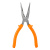 Длинногубцы прямые Classic, 200 мм, шлифованные, пластмассовые рукоятки Sparta по ценам производителя в Москве с доставкой по всей России