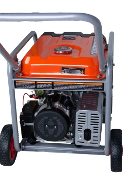 Генератор бензиновый 5,0 кВт 220В 27 л с электростартером и колесами TOR KM6500H по ценам производителя в Москве с доставкой по всей России