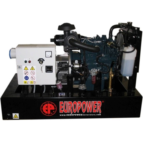 Генератор дизельный EUROPOWER EP 18 DE по ценам производителя в Москве с доставкой по всей России