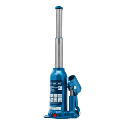 Домкрат гидравлический бутылочный телескопический, 2 т, подъем 170-380 мм Stels по ценам производителя в Москве с доставкой по всей России