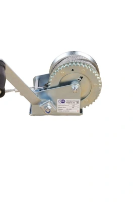 Лебедка ручная барабанная с тросом  400кг  20м оцинкованная TOR FD по ценам производителя в Москве с доставкой по всей России