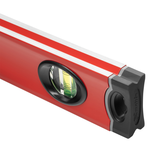 Уровень алюминиевый, 800 мм, 3 глазка, ударопрочные заглушки, двухкомпонентные ручки Matrix ProFI по ценам производителя в Москве с доставкой по всей России