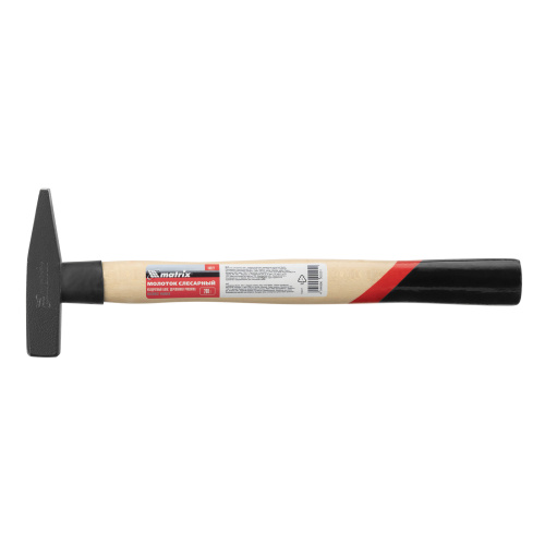 Молоток слесарный, 200 г, квадратный боек, деревянная рукоятка Matrix по ценам производителя в Москве с доставкой по всей России
