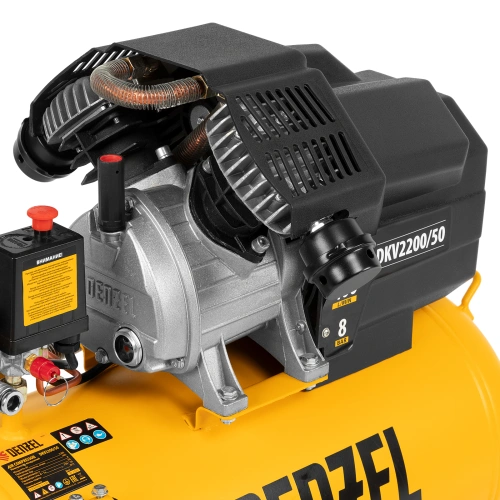 Компрессор воздушный DKV2200/50, Х-PRO 2.2 кВт, 400 л/мин, 50 л Denzel купить в Москве с доставкой по всей России | ProtosMarket.ru