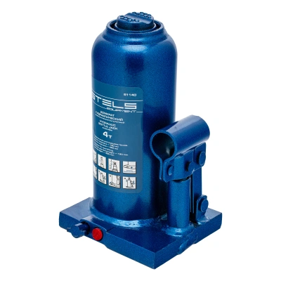 Домкрат гидравлический бутылочный телескопический, 4 т, h подъема 190-480 мм Stels по ценам производителя в Москве с доставкой по всей России