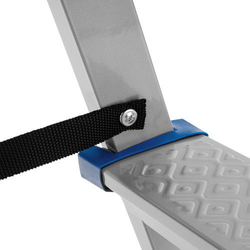 Стремянка двухсторонняя 3 ступени, сталь профиль, стальные ступени, Сибртех по ценам производителя в Москве с доставкой по всей России