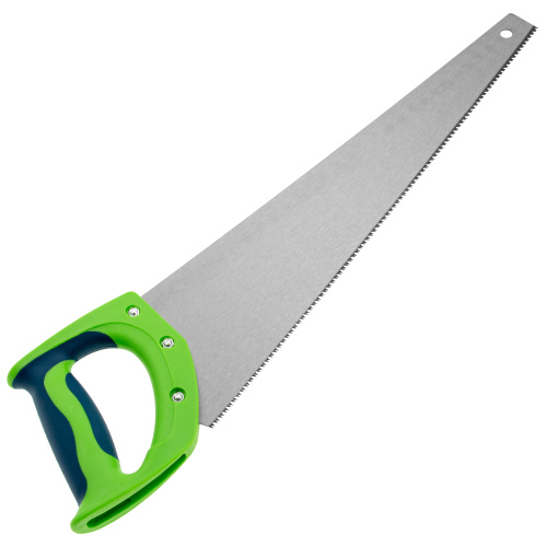 Ножовка по дереву "Зубец", 450 мм, 11 TPI, зуб 2D, каленый зуб, 2-х компонентная рукоятка Сибртех по ценам производителя в Москве с доставкой по всей России