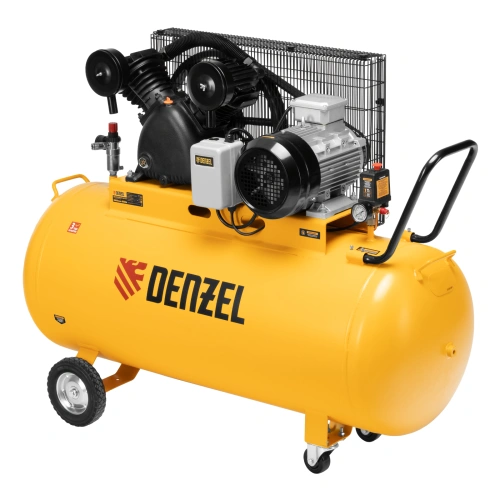Компрессор воздушный рем. привод BCV 5500-T/270, 5,5 кВт, 270 литров, 850 л/мин Denzel по ценам производителя в Москве с доставкой по всей России