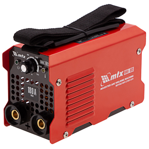 Инверторный аппарат дуговой сварки MMA-180S, 180 А, ПВ60%, диаметр электрода 1,6-4 мм MTX по ценам производителя в Москве с доставкой по всей России