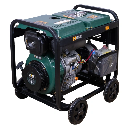 Генератор дизельный STEM Techno S5500DE (5.5 кВт, электростартер, дисплей, подогрев) по ценам производителя в Москве с доставкой по всей России