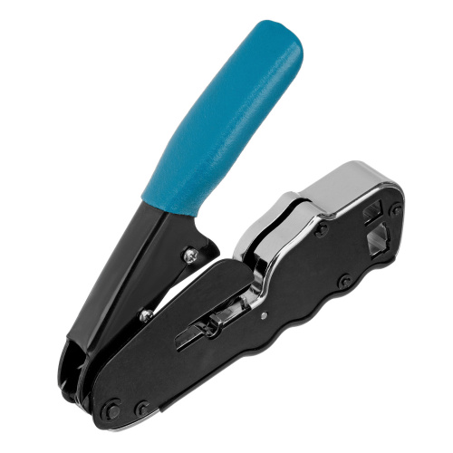 Клещи для обжима телефонных и компьютерных клемм RJ45, 8P и RJ11/12, 6P, компактный размер, CAT5 Gross по ценам производителя в Москве с доставкой по всей России