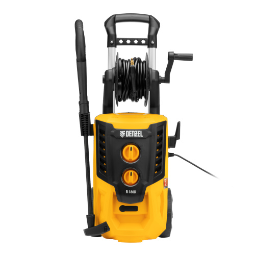 Моечная машина высокого давления R-180D, 2200 Вт, 180 бар, 380 л/ч, с барабаном Denzel по ценам производителя в Москве с доставкой по всей России