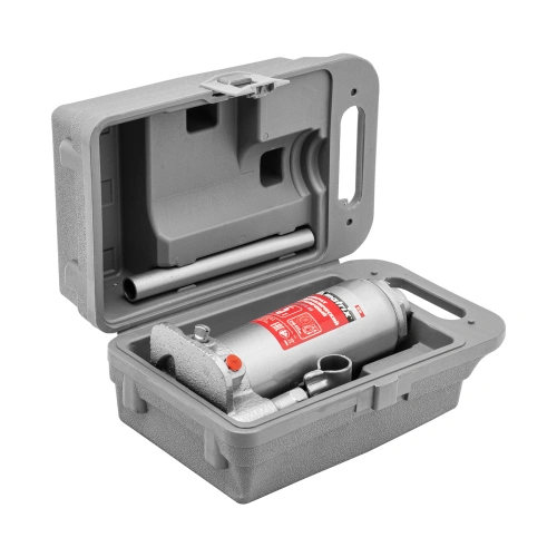 Домкрат гидравлический бутылочный, 5 т, высота подъема 216-413 мм, в пластиковый кейсе Matrix по ценам производителя в Москве с доставкой по всей России