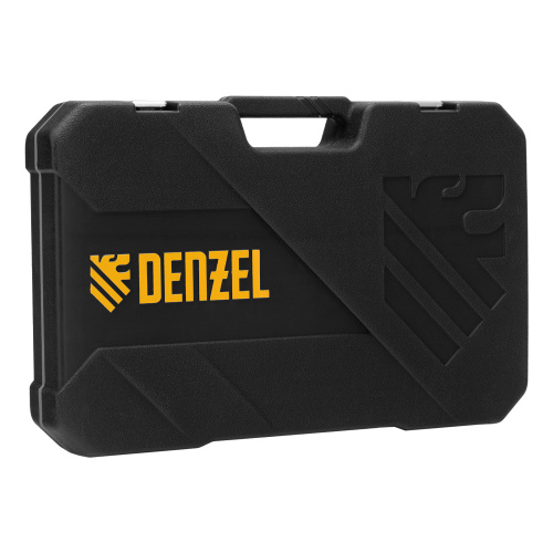 Набор инструментов, 1/2", 1/4", CrV, S2, пластиковый кейс, 100 предметов Denzel по ценам производителя в Москве с доставкой по всей России