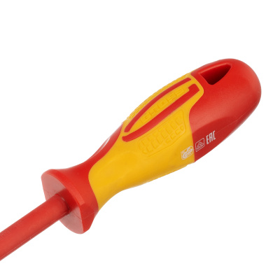 Отвертка диэлектрическая SL8 х 150 мм, CrMo, до 1000 В, двухкомпонентная рукоятка Gross по ценам производителя в Москве с доставкой по всей России