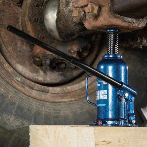 Домкрат гидравлический бутылочный, 16 т, h подъема 227-457 мм Stels по ценам производителя в Москве с доставкой по всей России