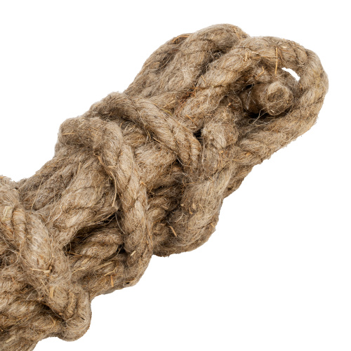Веревка льнопеньковая, D 10 мм, L 6 м, крученая Сибртех по ценам производителя в Москве с доставкой по всей России