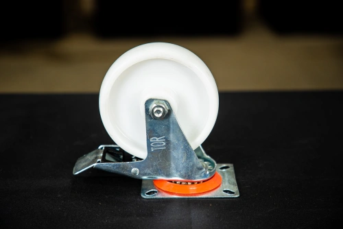 Колесо поворотное полипропилен SRCnb 55 125 мм с тормозом (N) по ценам производителя в Москве с доставкой по всей России