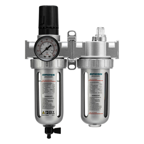 Блок подготовки воздуха регулятор-фильтр-лубрикатор G804, 1/2 Gross по ценам производителя в Москве с доставкой по всей России