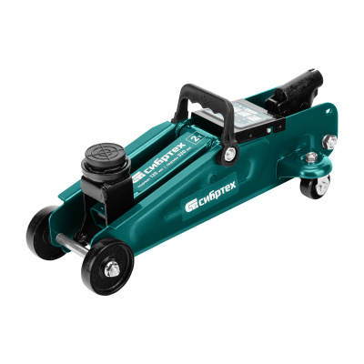 Домкрат гидравлический подкатной, 2 т, 135-320 мм, в пласт. кейсе Сибртех по ценам производителя в Москве с доставкой по всей России