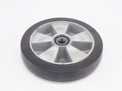 Колесо резиновое 250х50 мм с подшипником для тележек гидравлических HW по ценам производителя в Москве с доставкой по всей России