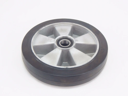 Колесо резиновое 250х50 мм с подшипником для тележек гидравлических HW по ценам производителя в Москве с доставкой по всей России