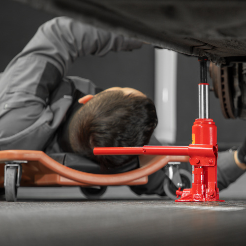 Домкрат гидравлический бутылочный, 4 т, h подъема 180–320 мм Sparta Compact по ценам производителя в Москве с доставкой по всей России